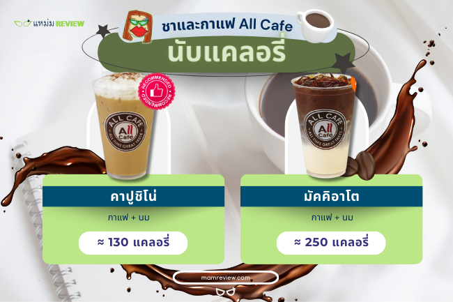 นับแคลอรี่กาแฟเซเว่น All Cafe (3)