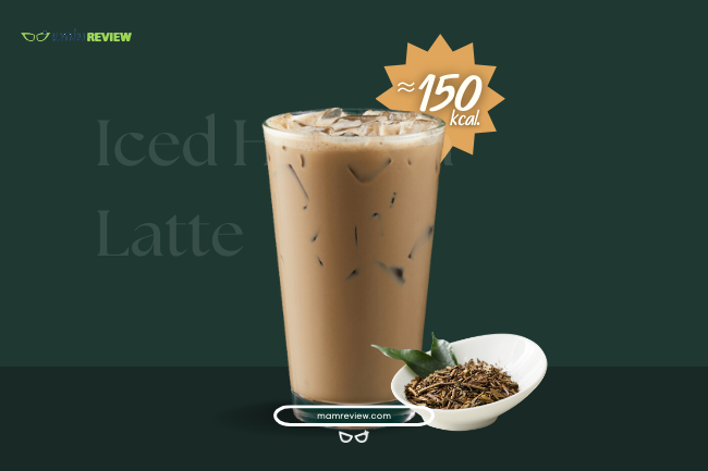 Iced Hojicha Latte Starbucks กี่แคล